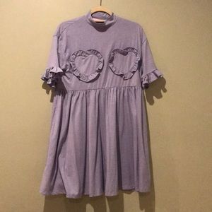 NWOT Lazy Oaf Smock Dress